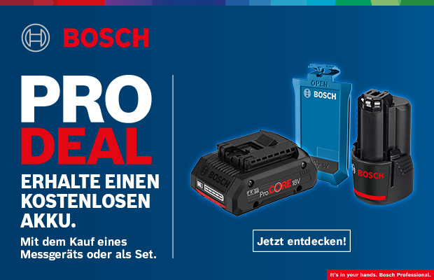Bosch Pro Deal Messwerkzeug