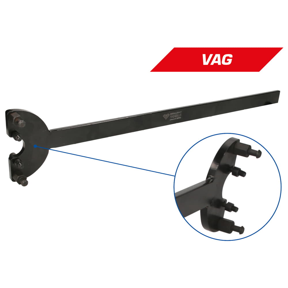▻ Brilliant Tools Kurbelwellen-Gegenhalte-Schlüssel für VAG (BT571015) ab  19,19€