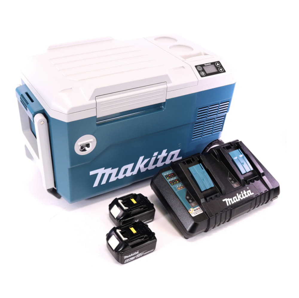 Makita DCW180PG Kühlbox + 2x Akku + Ladegerät