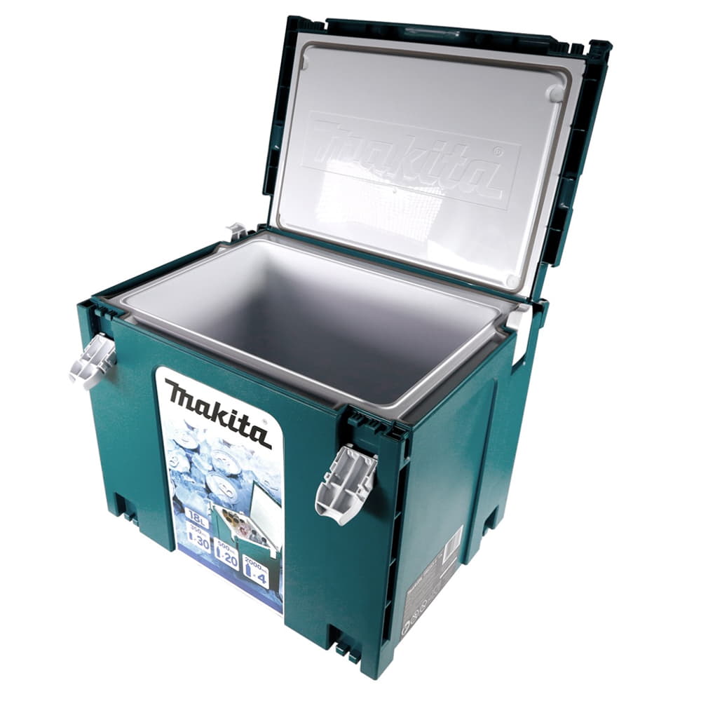 Elektrowerkzeuge :: Kühl- und Wärmeboxen :: Makita Makpac 4 System Koffer  Cool Case Kühlbox 18 Liter Volumen mit Isolierauskleidung ( 198253-4 )