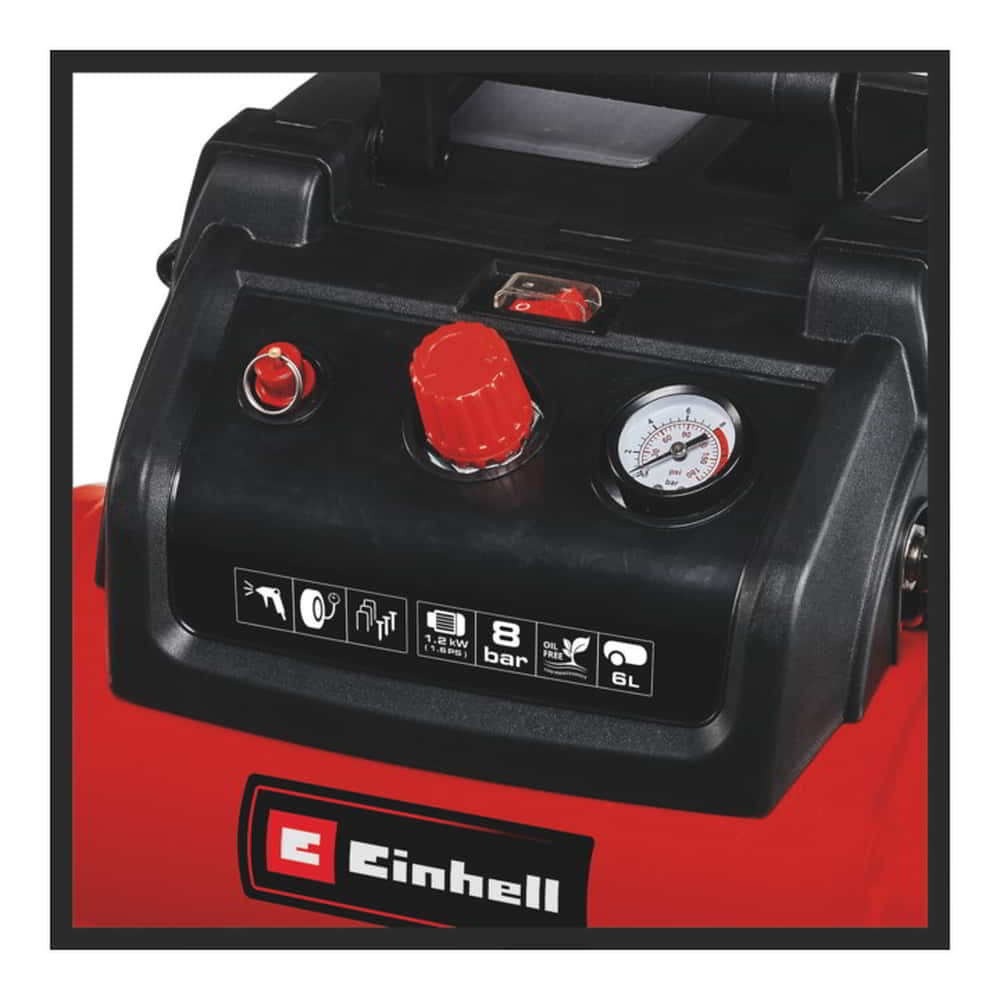Einhell Toolbrothers ▻ | 190/6/8 Kompressor 138,16€ ab OF TC-AC Set