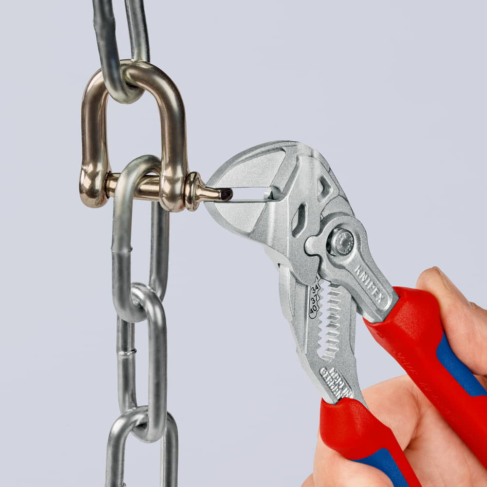 KNIPEX Zangenschlüssel, Zange und Schraubenschlüssel in einem Werkzeug