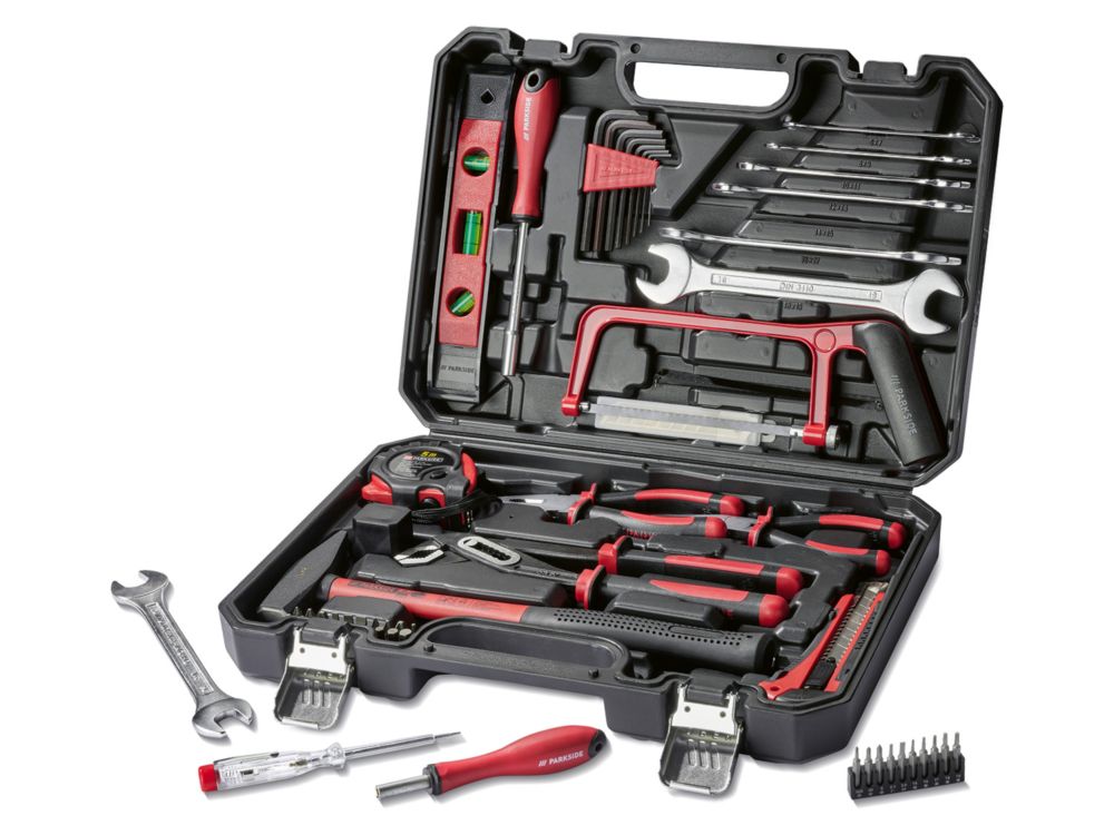 PARKSIDE ▻ ab Werkzeugkoffer, (100350249) | 39,99€ Toolbrothers 64-teilig
