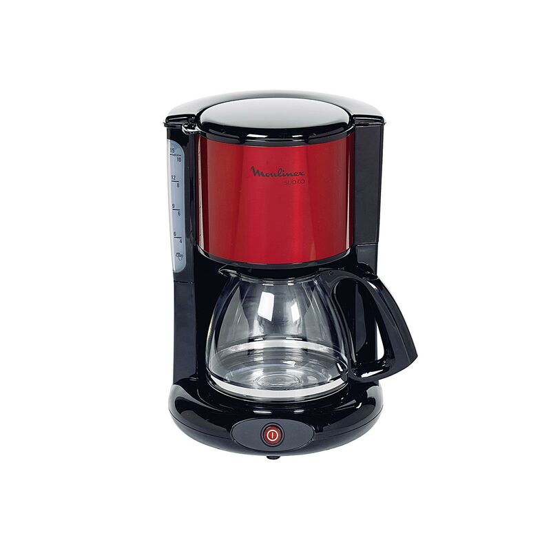 ▻ MOULINEX 39,99€ ab FG 1000 Kaffeeautomat Toolbrothers Watt 360 metallic-rot/schwarz | D