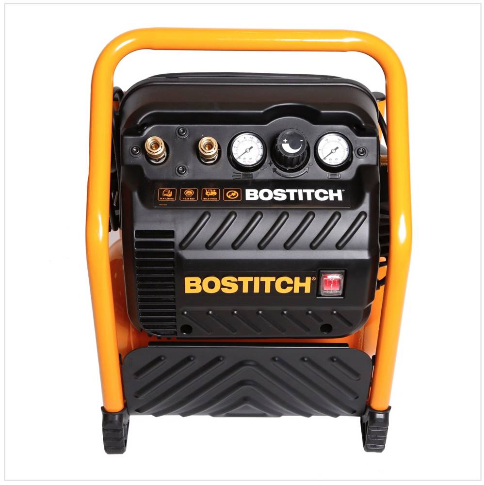Bostitch Baustellen Kompressor RC10SQ-E 13,78 Bar 82L/min Abgabeleistung 9,4L Ke 