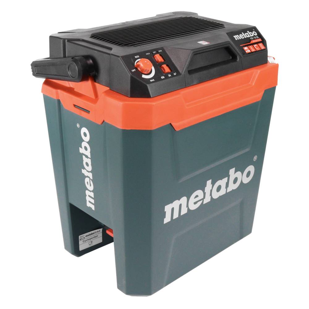 ▻ Metabo KB 18 BL Akku Kühlbox 18 V mit Warmhaltefunktion 28 l Brushless +  1x Akku 8,0 Ah + Ladegerät ab 0,00€