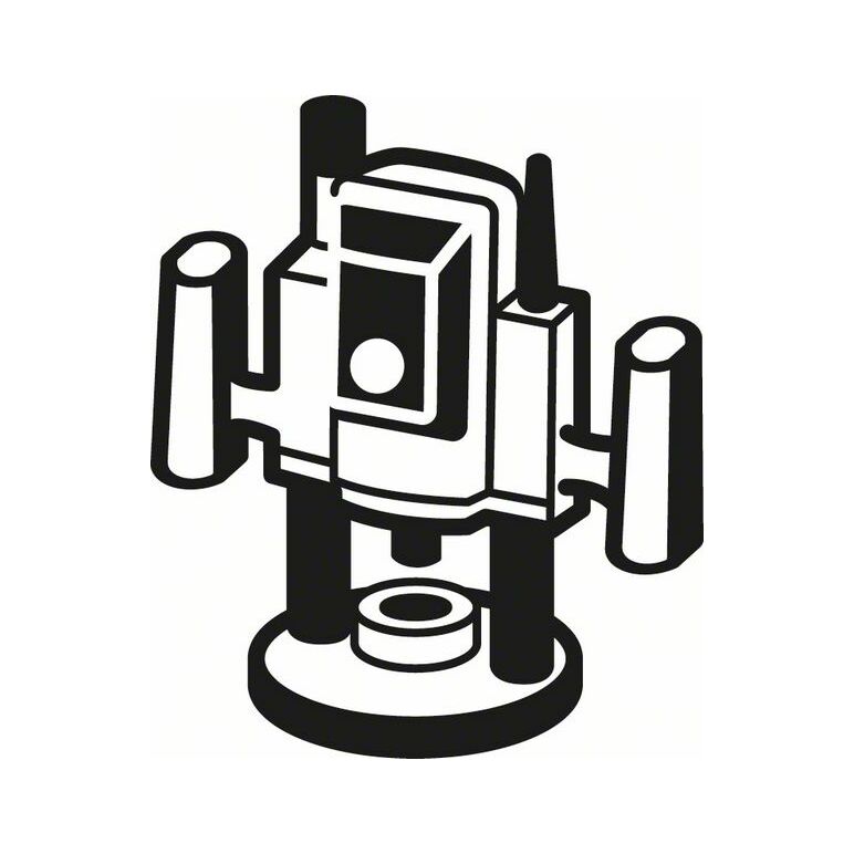 G 48 mm Bosch Nutfräser 8 mm L 16 mm D1 6 mm 